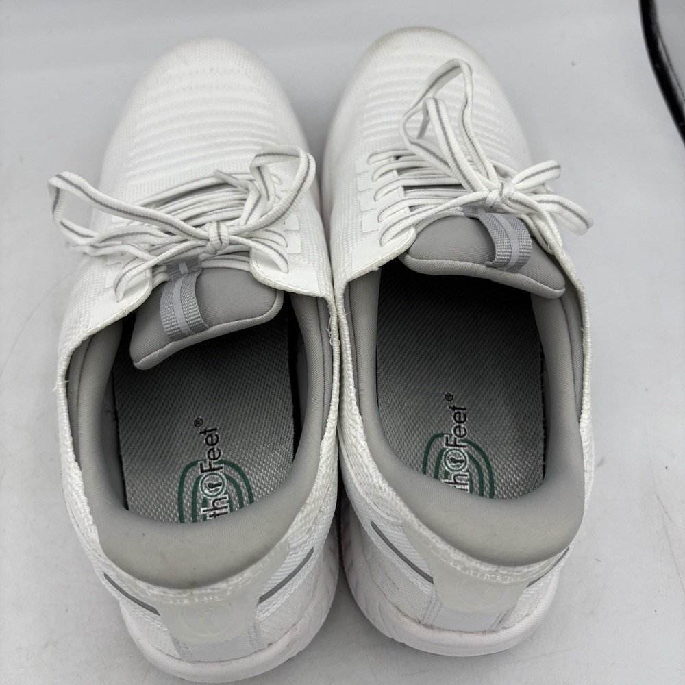Orthofeet Shoes Womens Size 11 B Kita 80014 White Comfort Sneakers - Picture 7 of 10